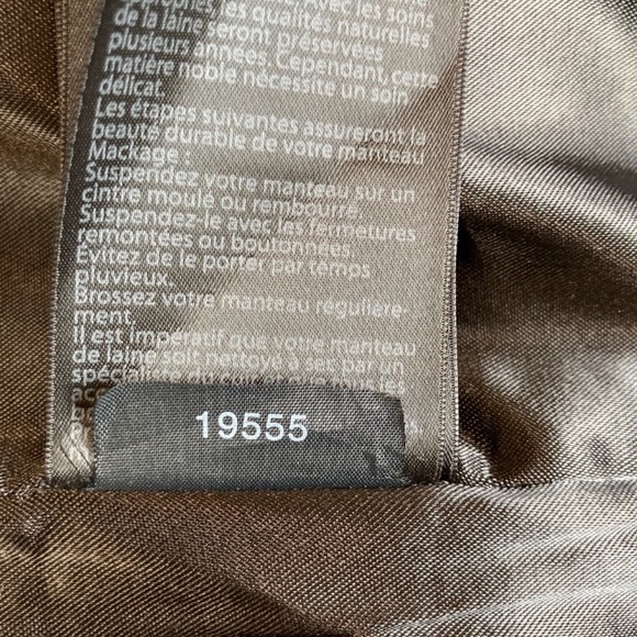 Mackage Wool Grey Coat Fur Collar - Picture 11 of 11